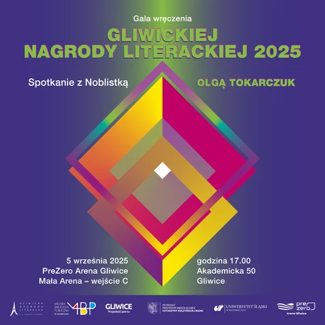 Plakat gali wręczenia nagród
