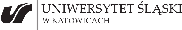 Logo Uniwersytetu Śląskiego.